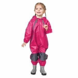 Cloudveil Kids’ Unisex Waterproof Rainsuit (Pink) 3T